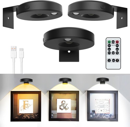 3pack led picture lights for - lights,